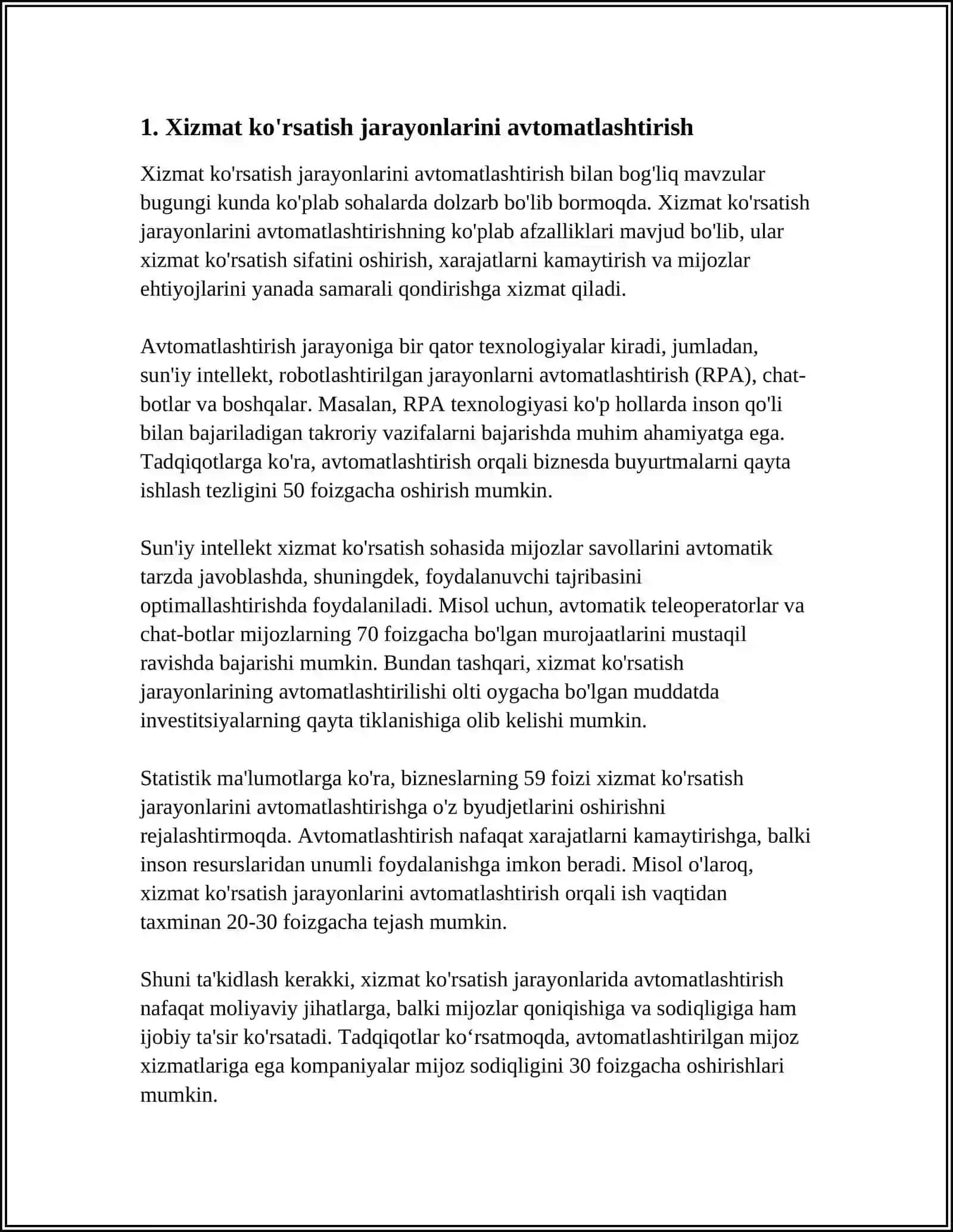 XIZMAT YOZISHMALARI BILAN ISHLASH TEXNOLOGIYALARI 3