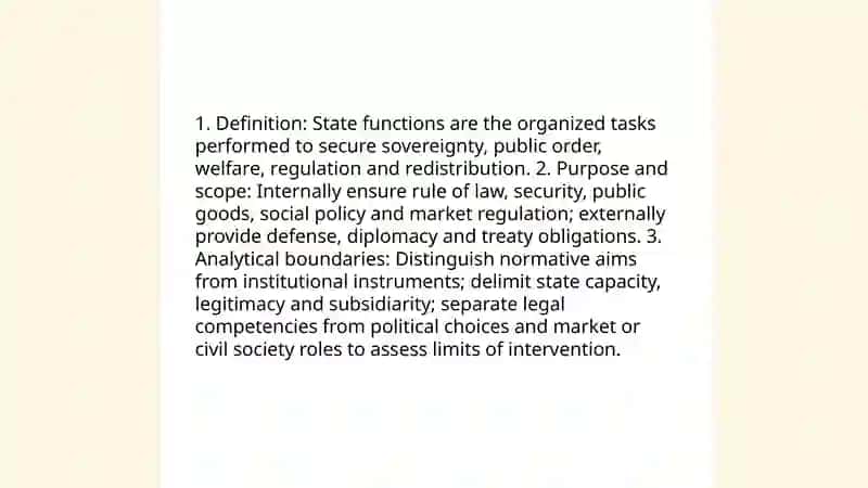THE FUNCTIONS OF THE STATE 3