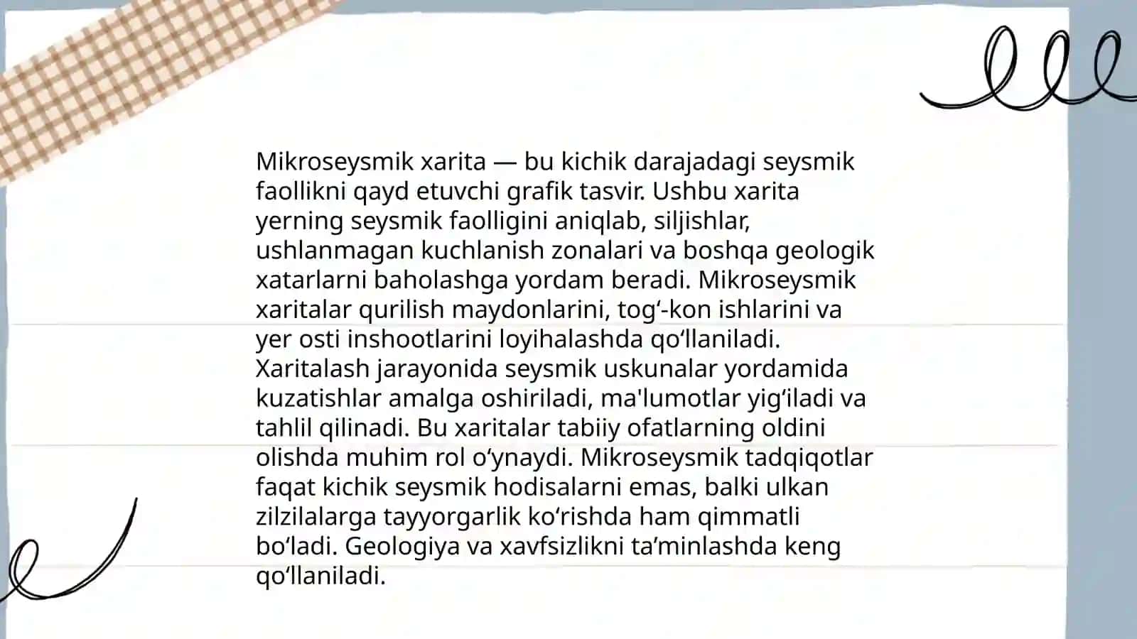 Mikroseysmik xarita nima va uning ahamiyati 3