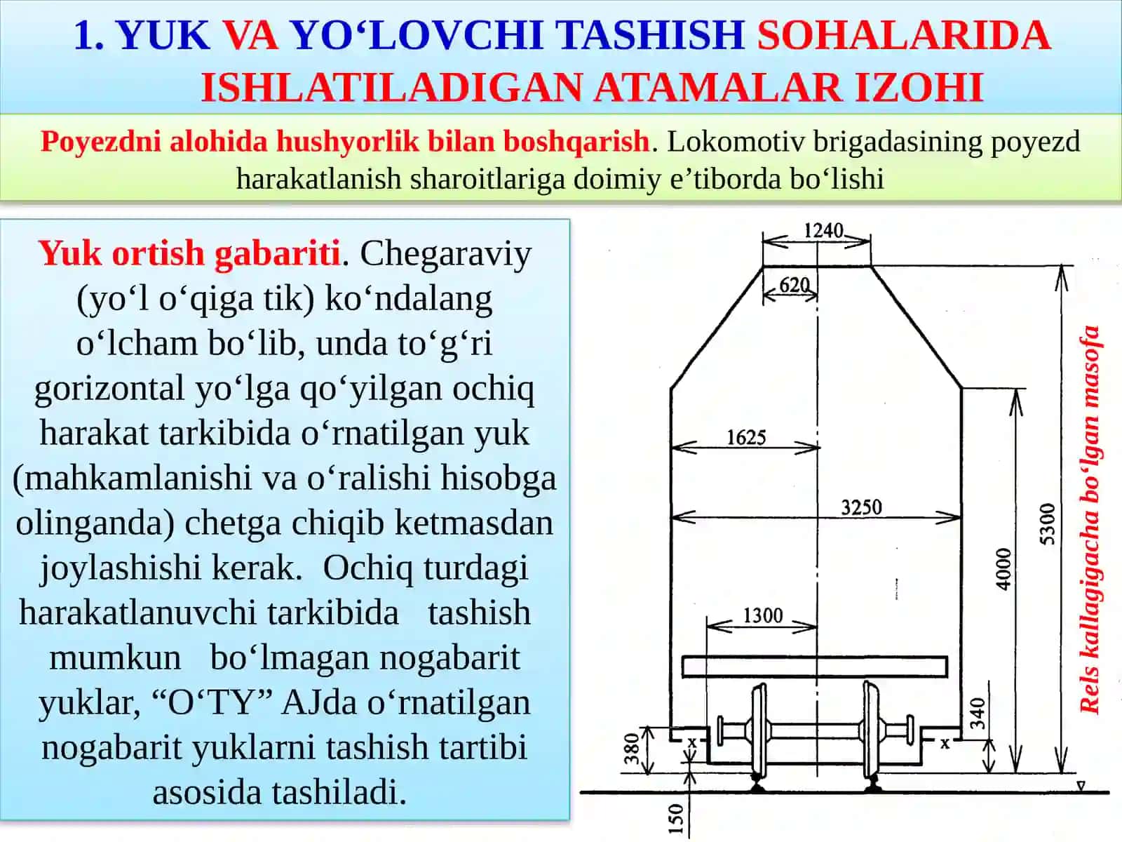 6-MA’RUZATEMIR YO‘L TRANSPORTIDA ISHLATILADIGAN ASOSIY ATAMALAR 3