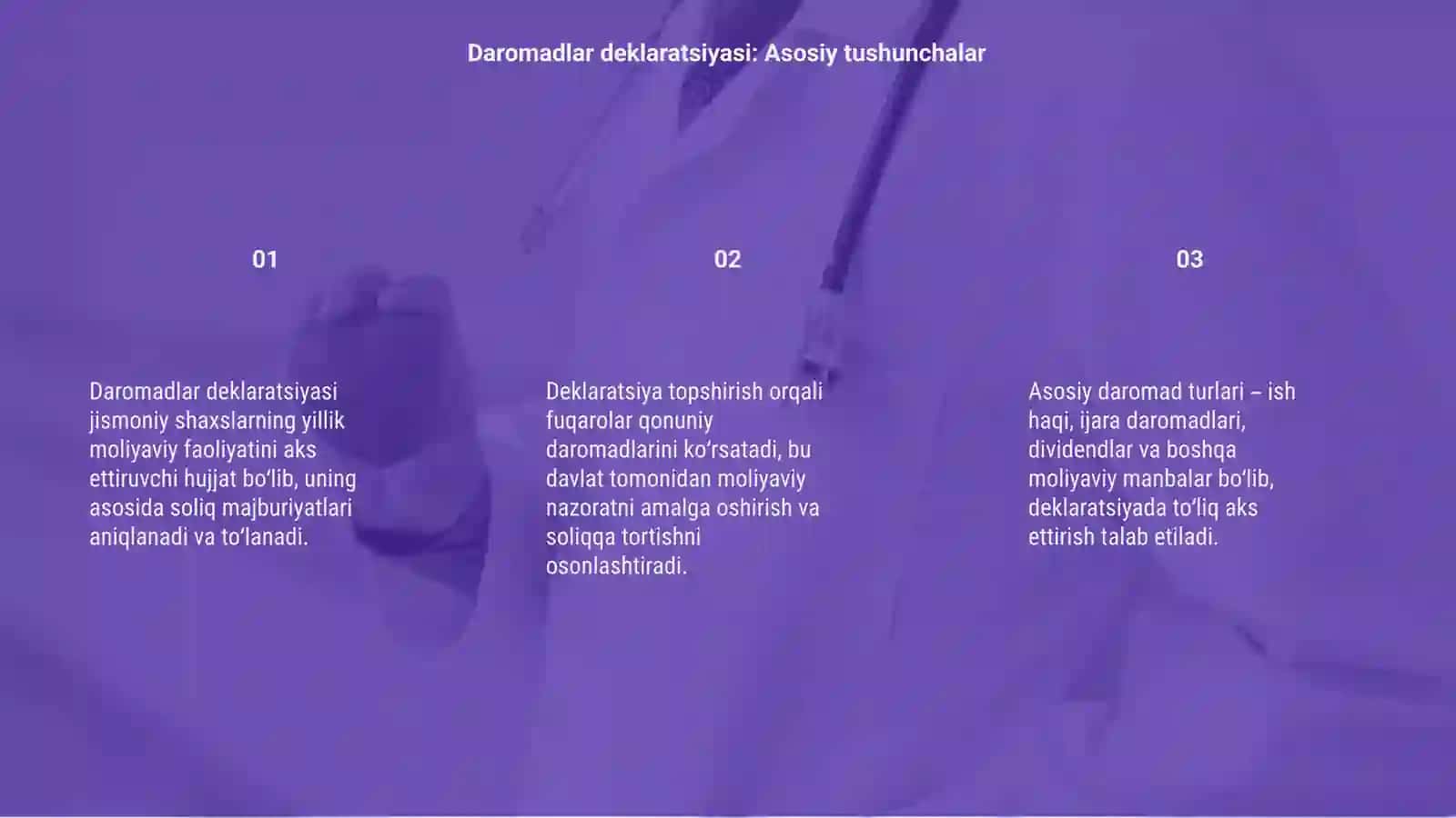 Daromadlar deklaratsiyasi 3