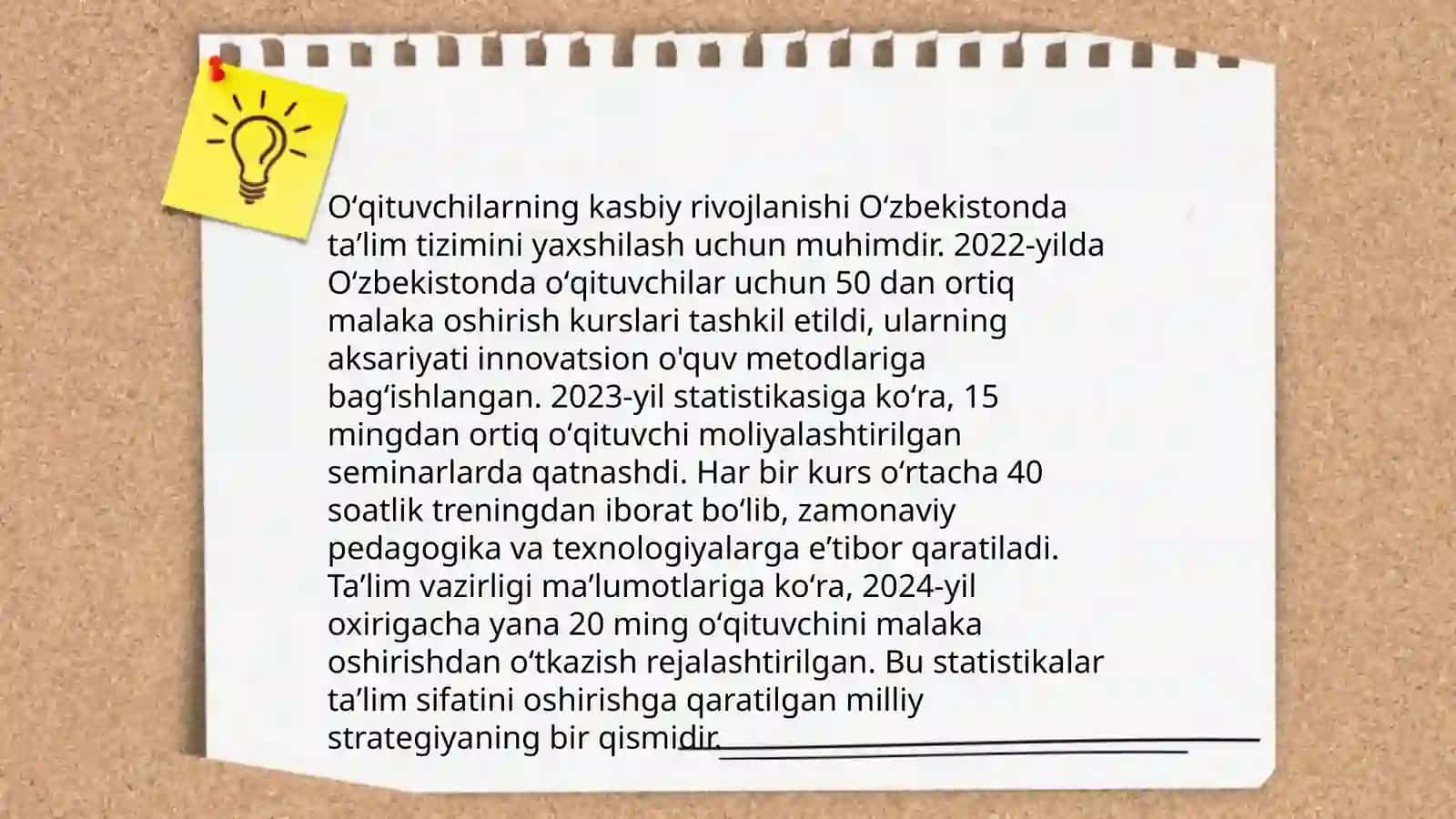 Oʻqituvchilarning kasbiy oʻzini oʻzi tarbiyalashi 3