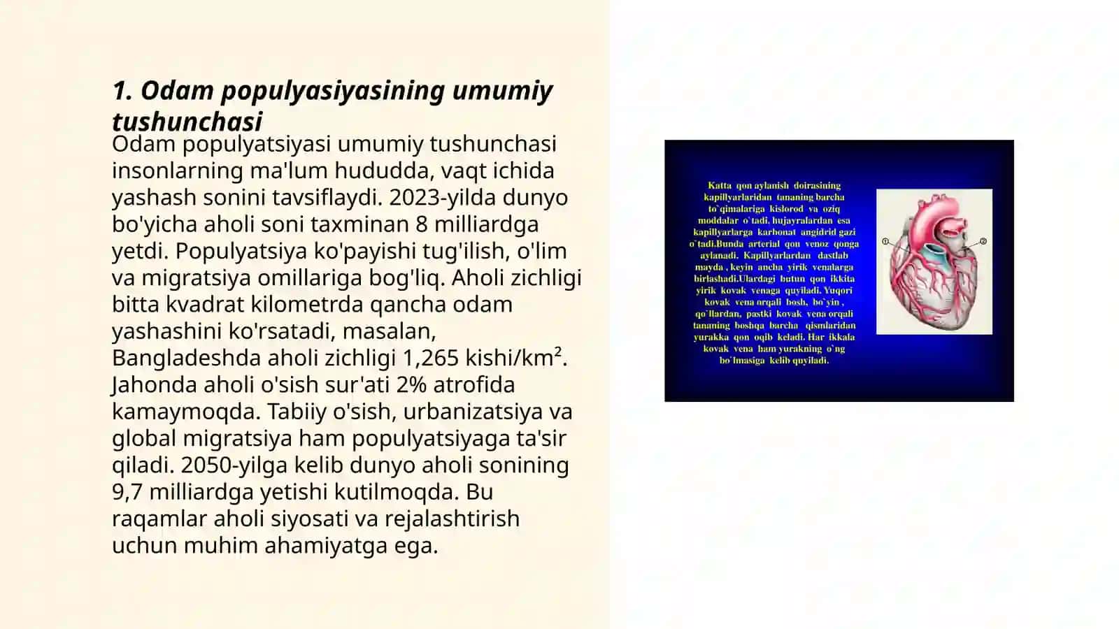 Odam populyasiyalari 3