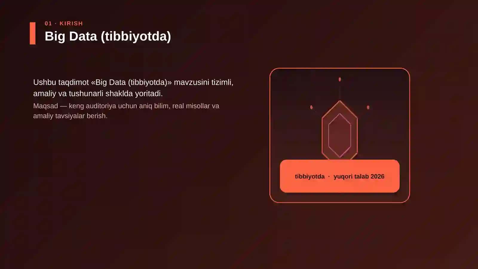 Big Data (tibbiyotda) 3
