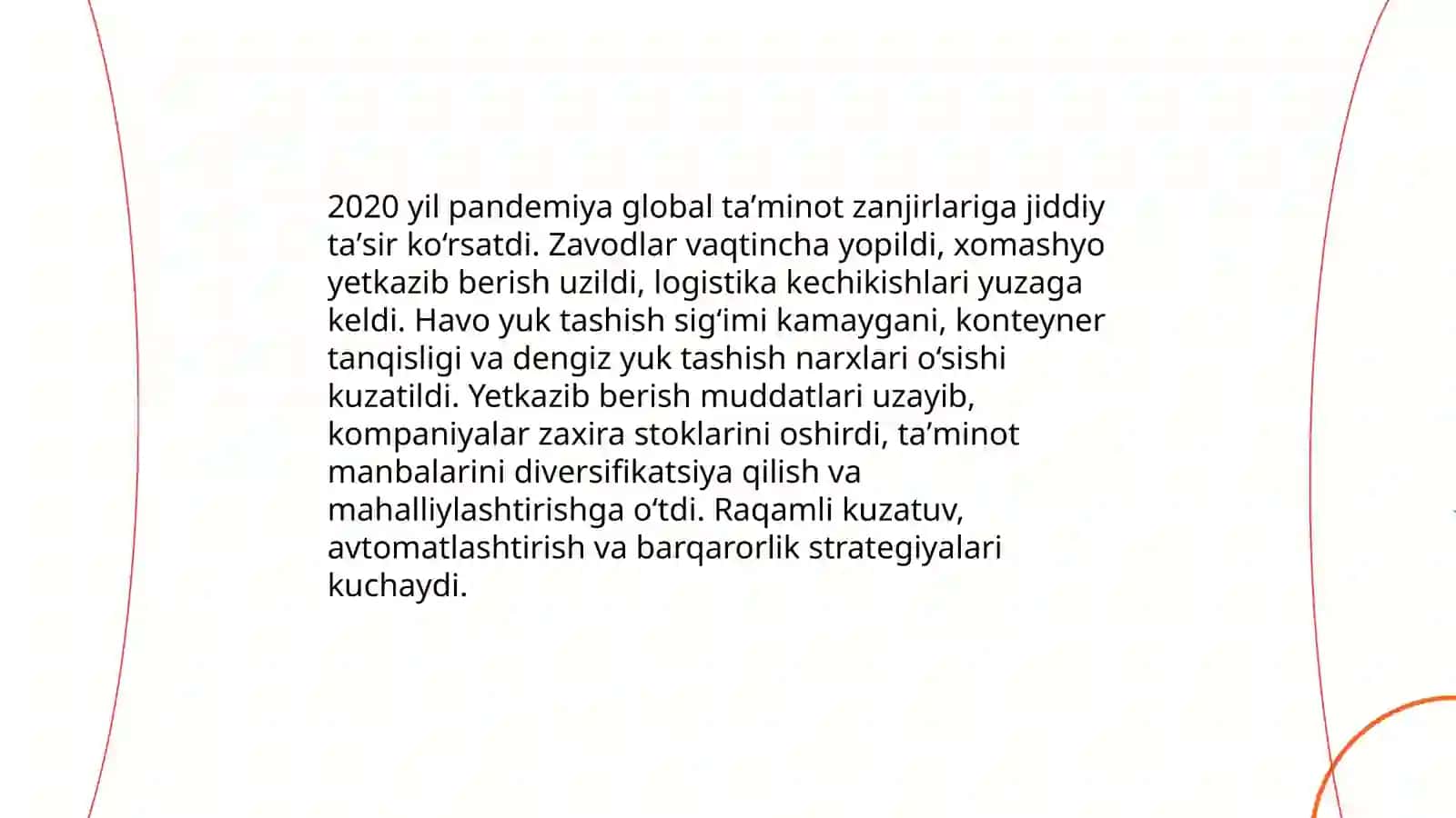 Pandemiyaning Jahon Bozorlariga Ta'siri 3