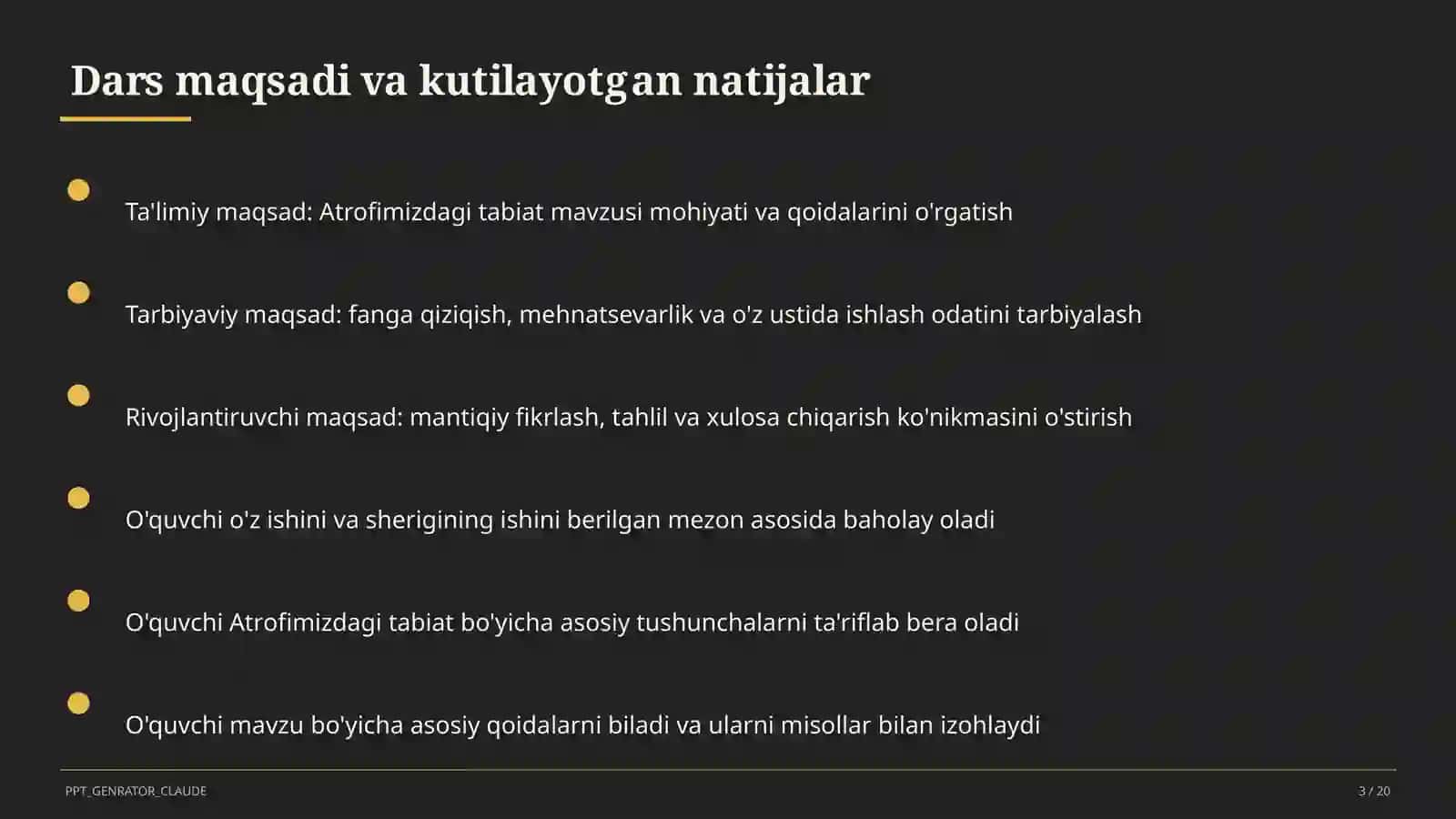 Atrofimizdagi tabiat (1-sinf) 3