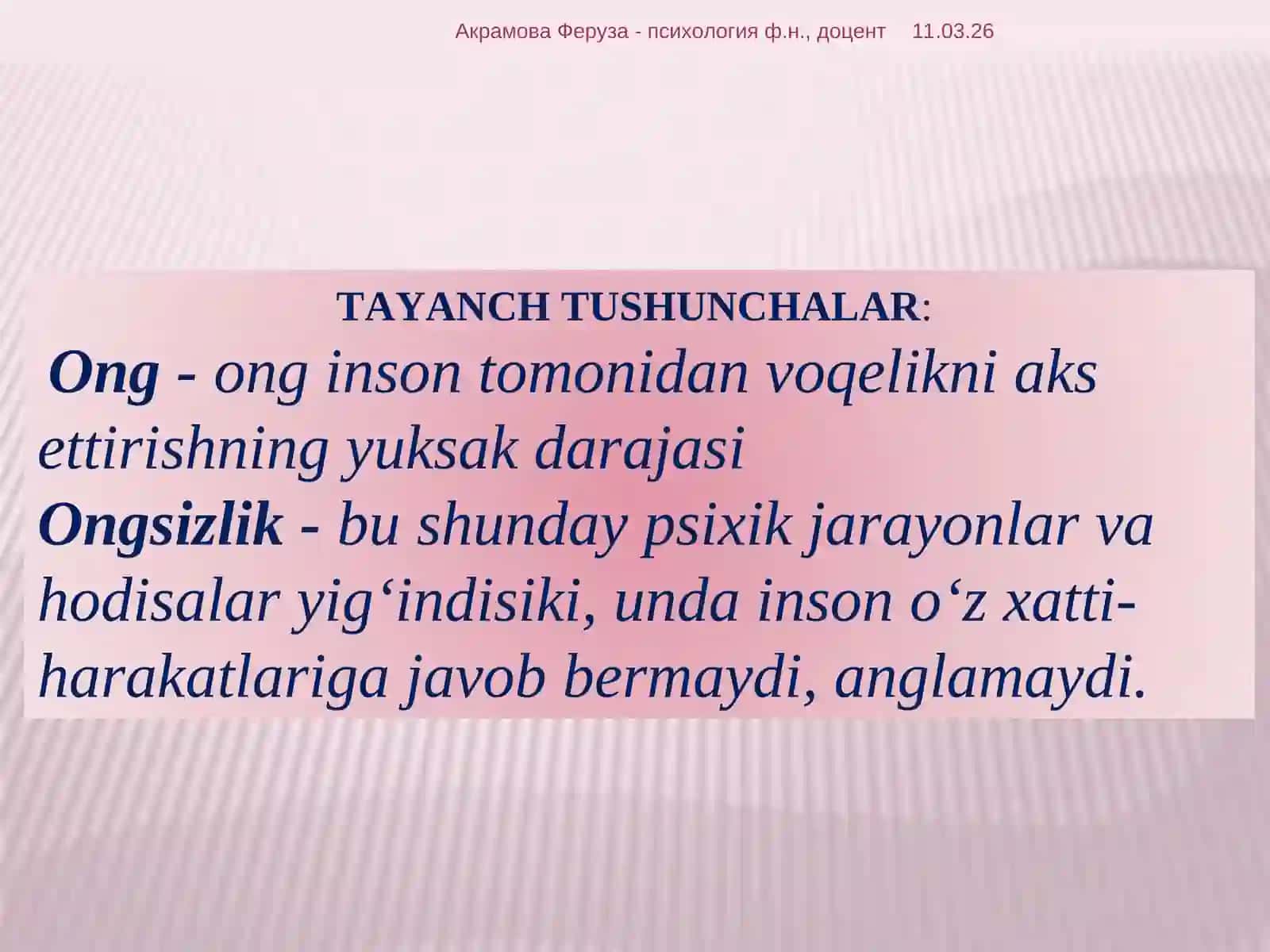 ONG TARAQQIYOTI VA ONGSIZLIK 3
