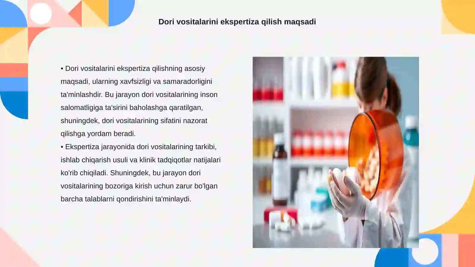 Dori vositalarini retseptni ekspertiza qilish 3