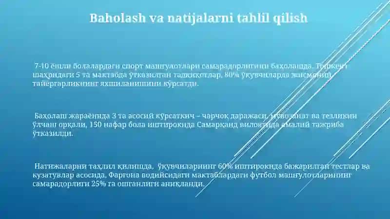 Boshlang'ich sinf o'quvchilari bilan sport mashg'ulotlarining pedagogik asoslari 3