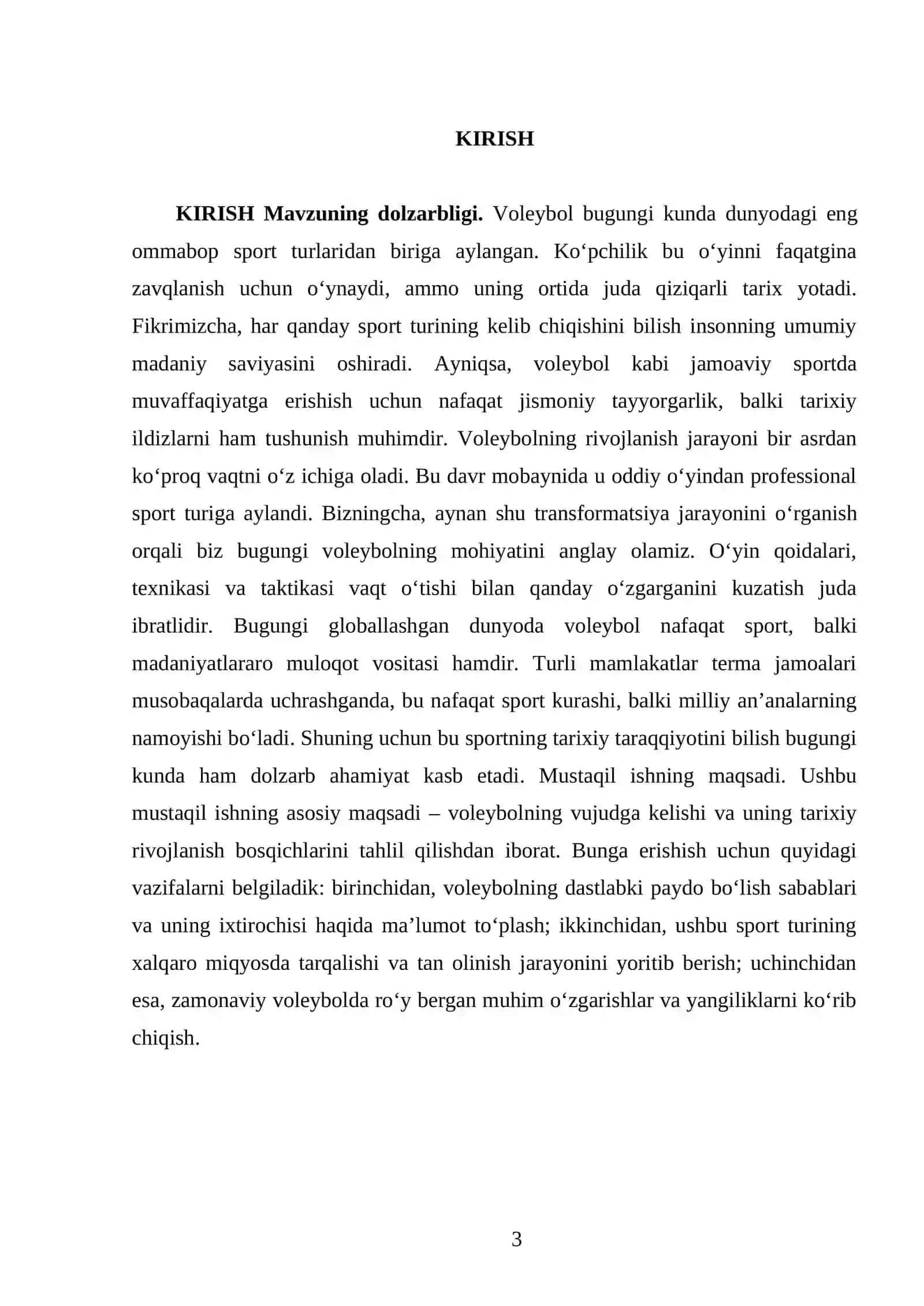 Voleybolning vujudga kelishi va rivojlanish tarixi 3