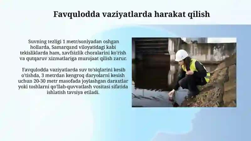 Ochiq suv oqimlarini kesib oʻtish usullari 3