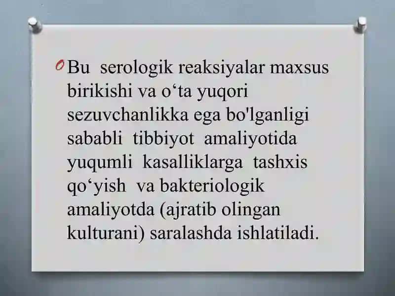 SEROLOGIK REAKSIYALAR 3