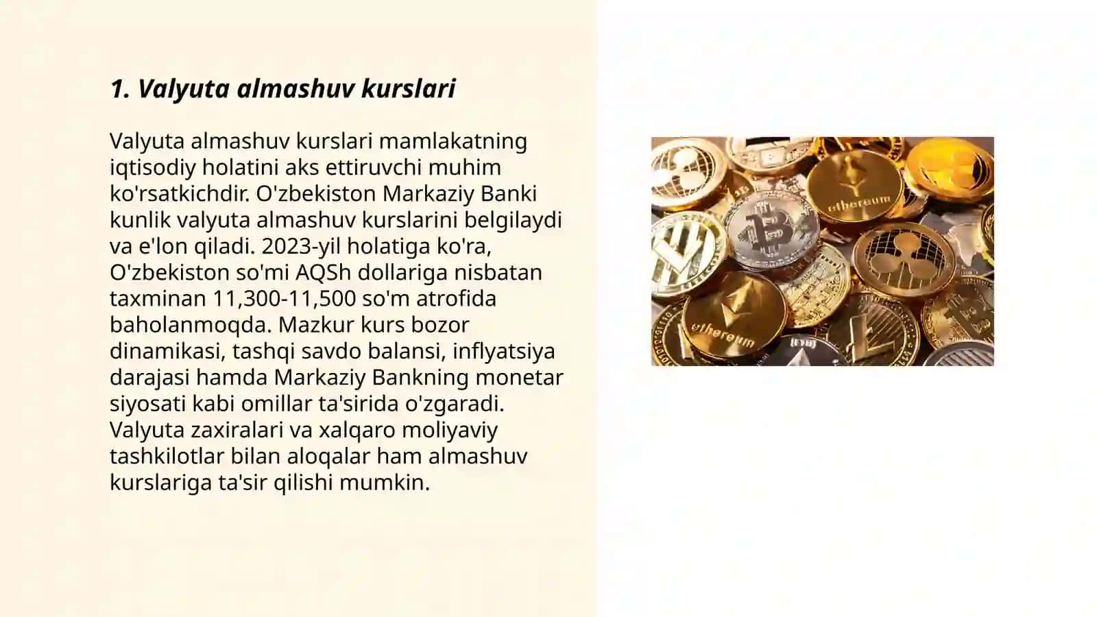 Valyutalar xarid qilish qobilyati ko'rsatkichlari 3