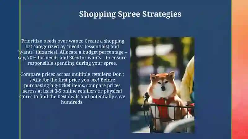 Shopping Spree Strategies 3