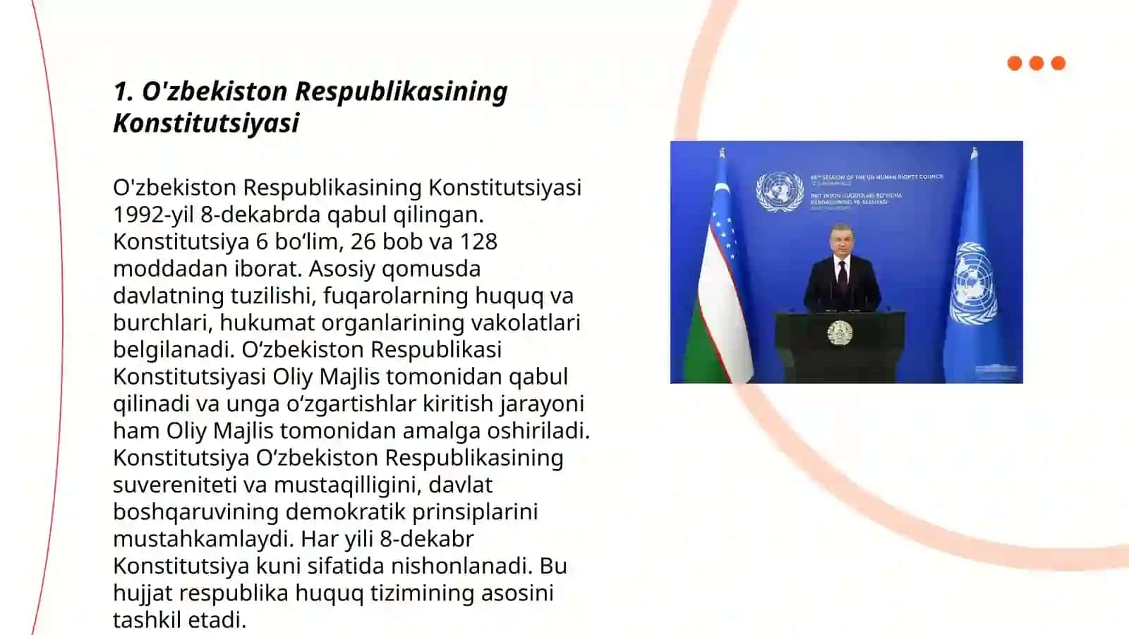 O'zbekiston Respublikasining siyosiy huquqlari 3