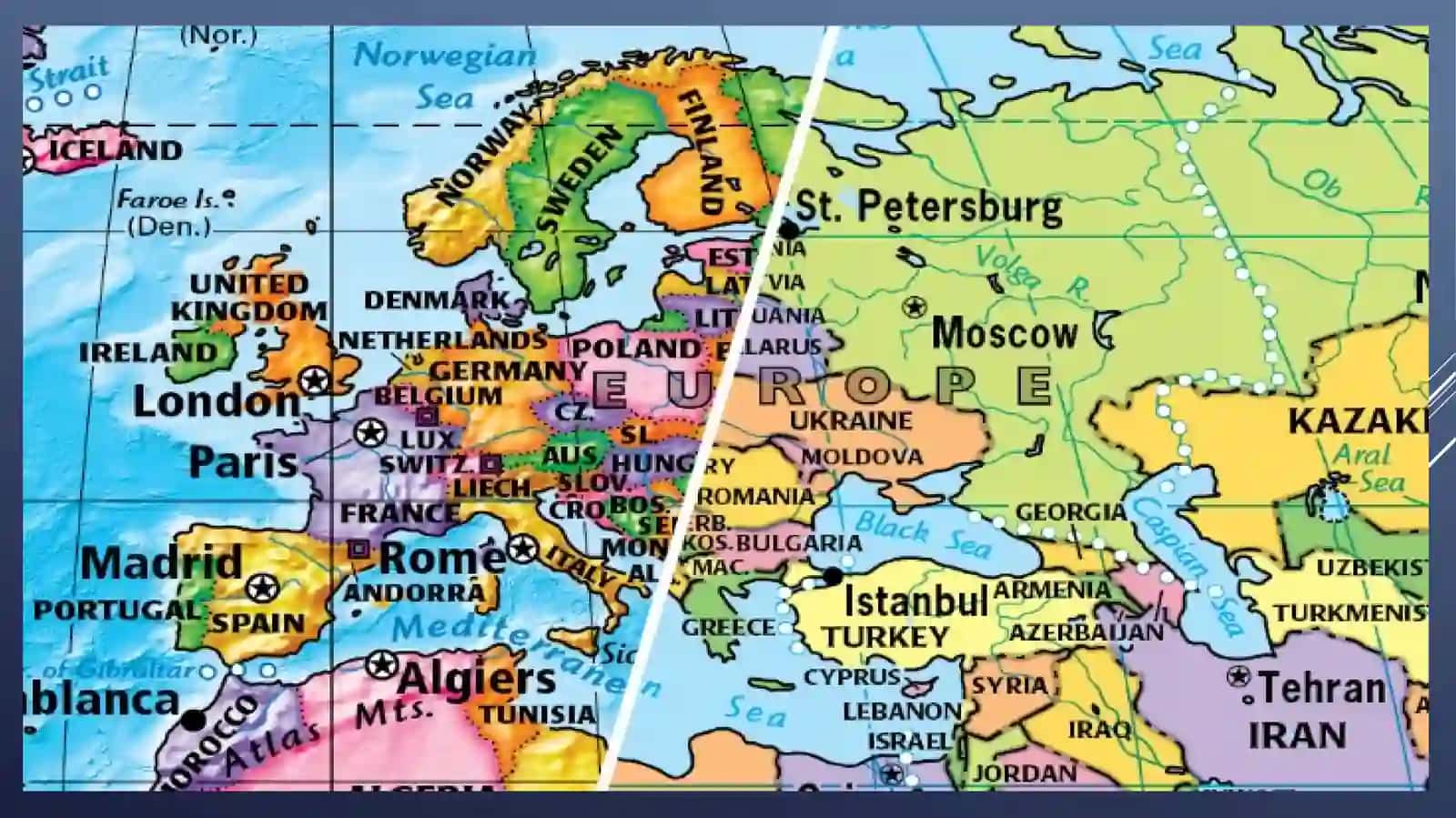 Yevropa mamalakatlariga umumiy tavsif 3