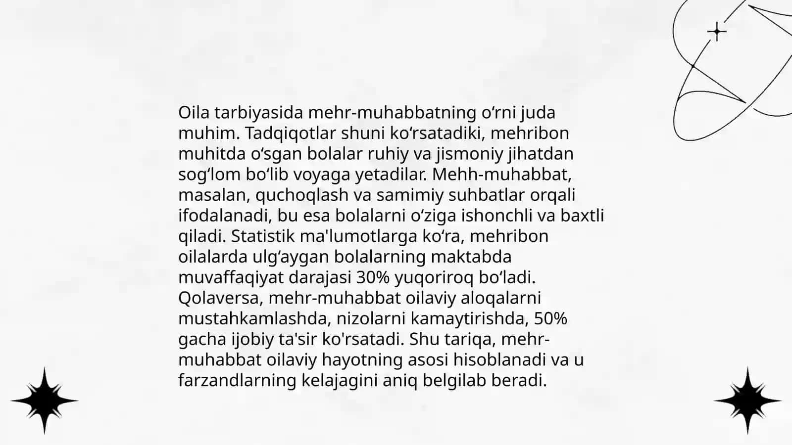Oila tarbiyasi metodlari 3