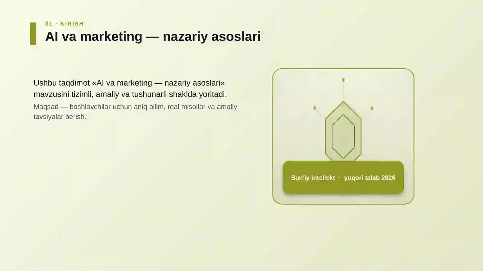 AI va Marketing - nazariy asoslari 3