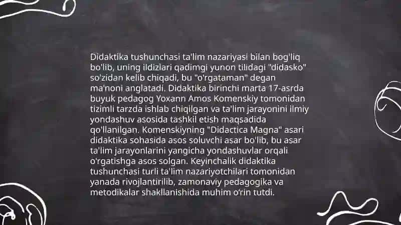 Didaktika tushunchasi 3