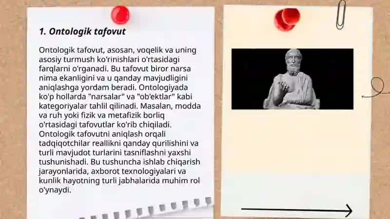 Ontologik tafovut 3