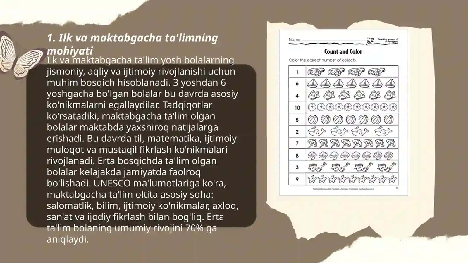 Ilk va maktabgacha yoshdagi bolalar pedagogikasi fanning predmeti va asosiy vazifalari 3