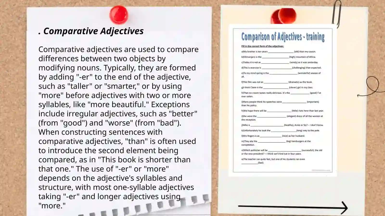 Comparative Adjectives 3