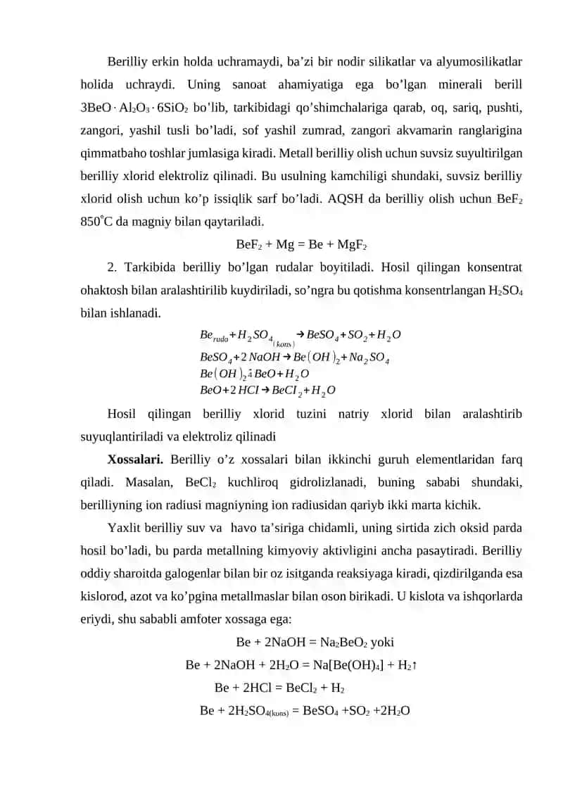 II GURUH ELEMENTLARI 3