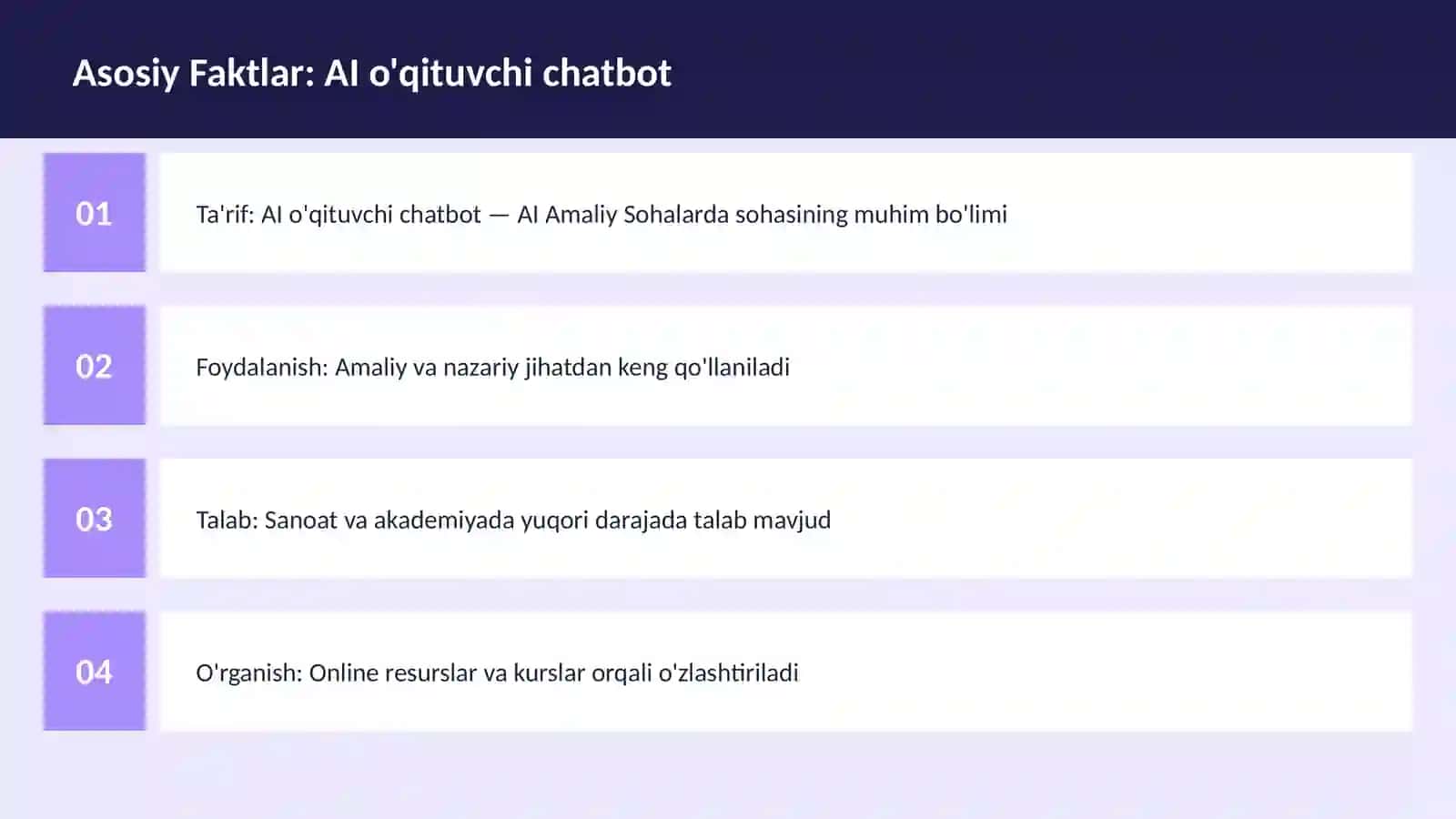 AI o'qituvchi chatbot 3