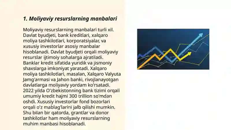 Moliyaviy resurslarning manbalari 3