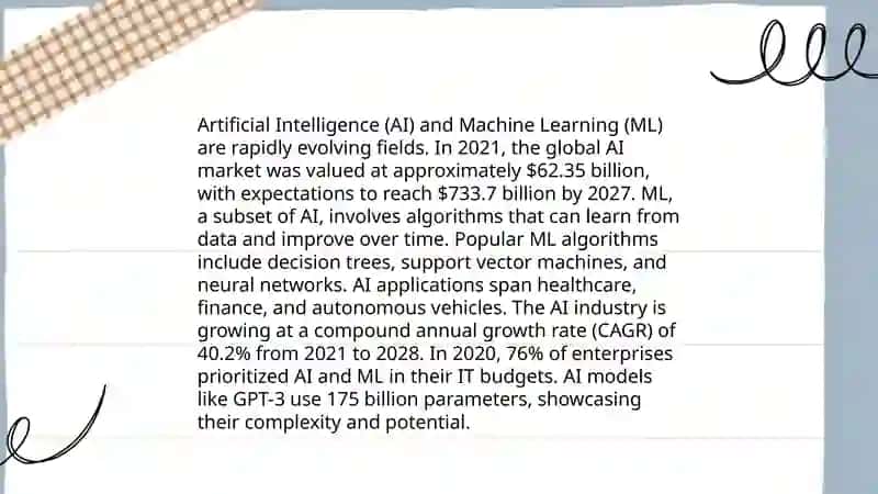 Artificial Intelligence and Machine Learning 3