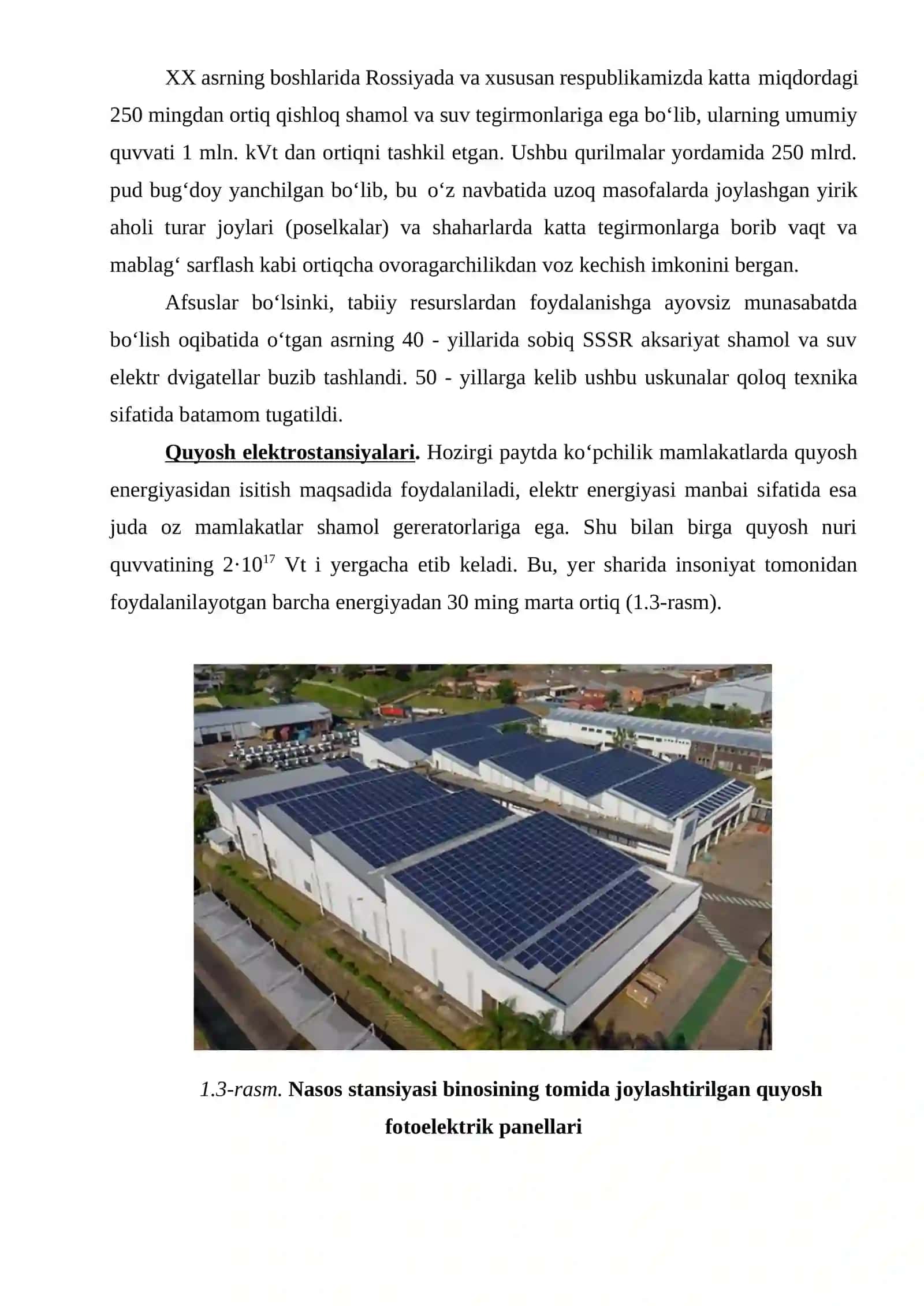 Energiya samaradorlikni oshirishda qayta tiklanuvchi manbalardan foydalanish 3