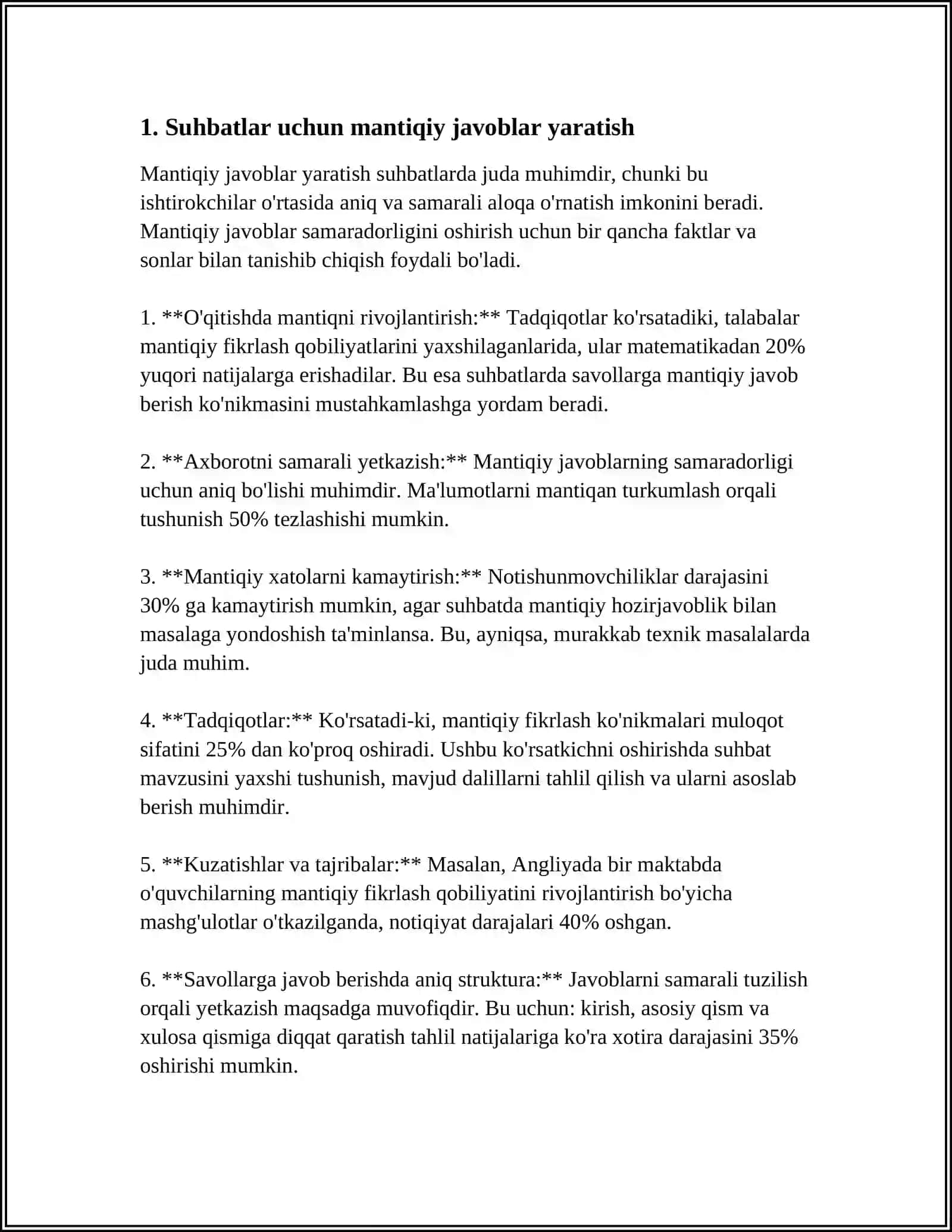 CHAT GPTNING ASOSIY XUSUSIYATLARI 3