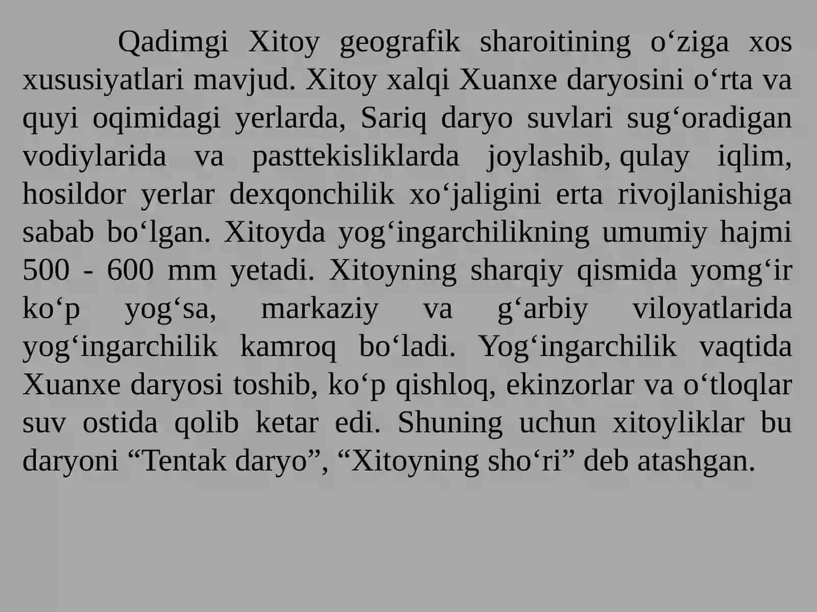 QADIMGI XITOY 3
