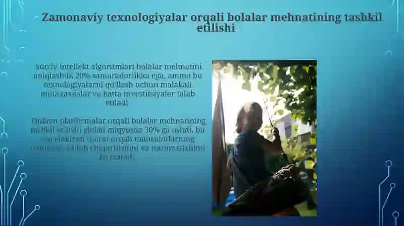 Tabiatda bolalar mehnatlari va ularni tashkil etish texnologiyasi 3