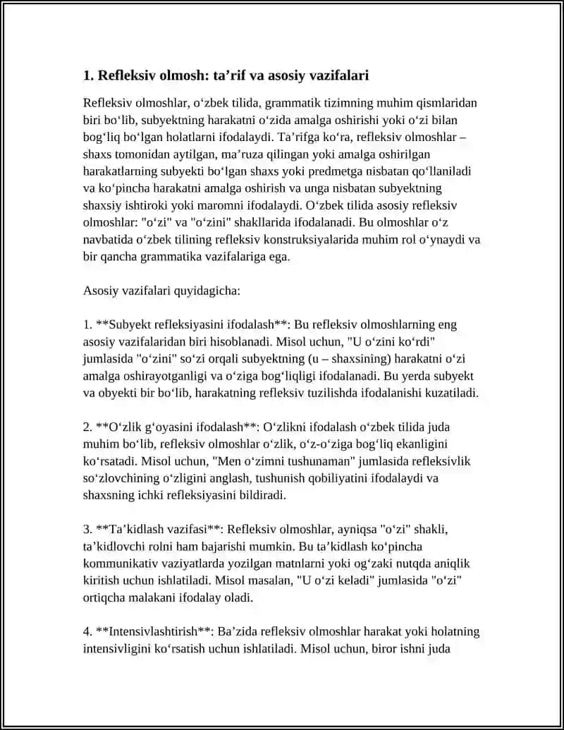 REFLEXIVE PRONOUNS 3