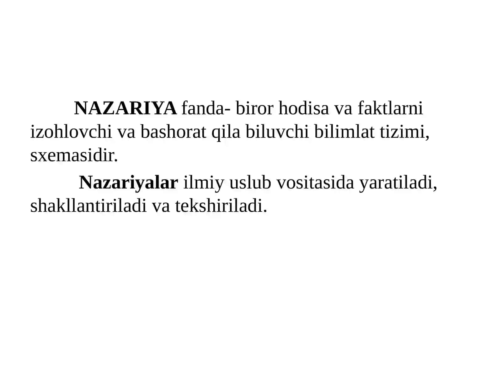 Didaktika - Pedagogik ta’lim nazariyasi 3