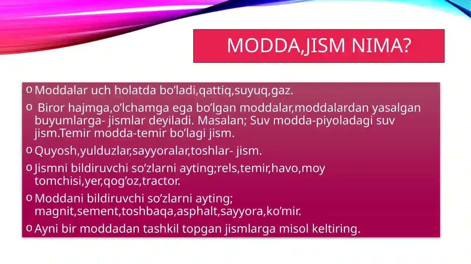 Moddatuzilishi 3