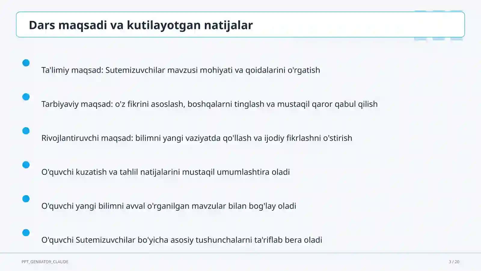 Sutemizuvchilar (7-sinf) 3
