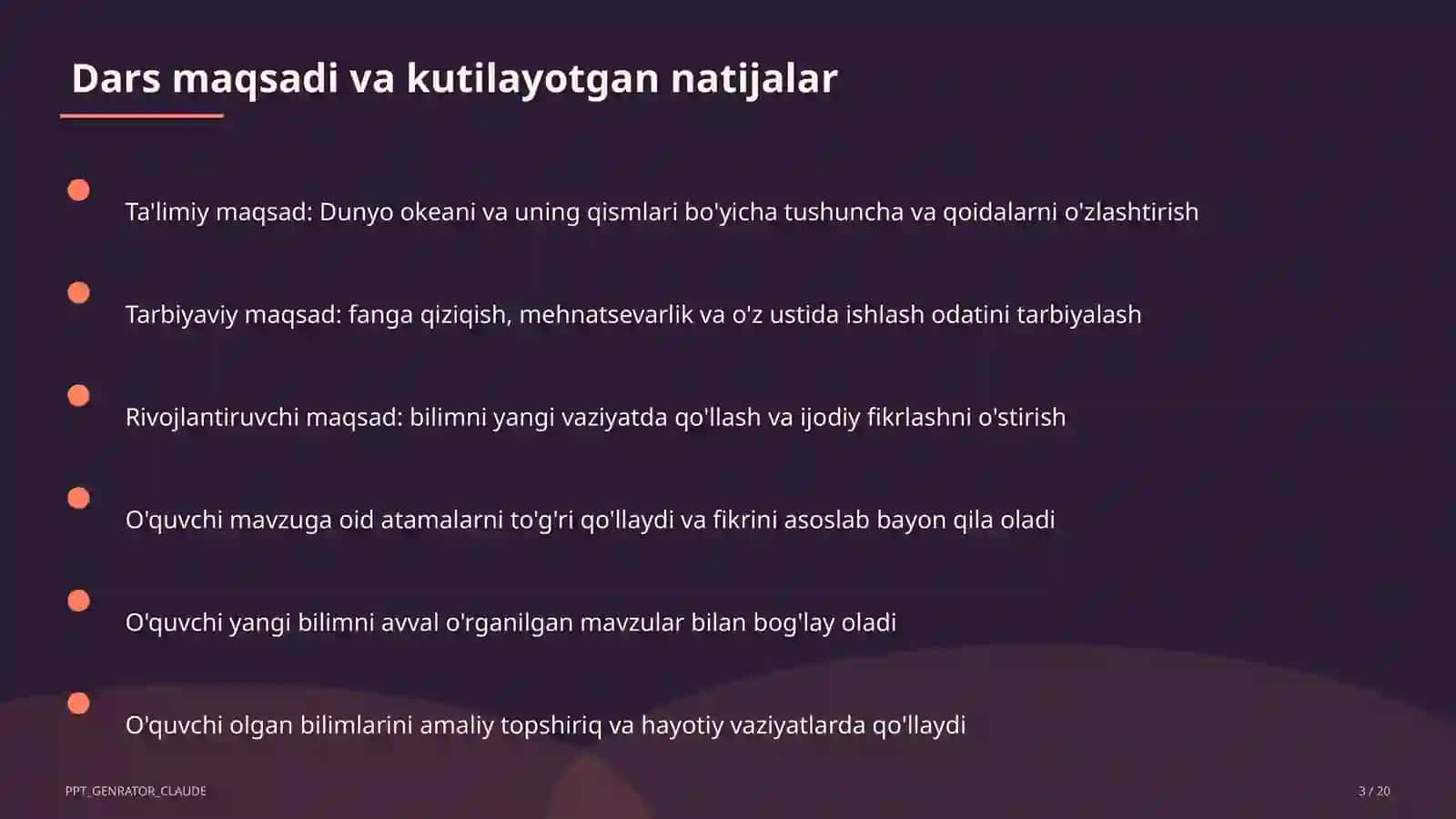 Dunyo okeani va uning qismlari (7-sinf) 3