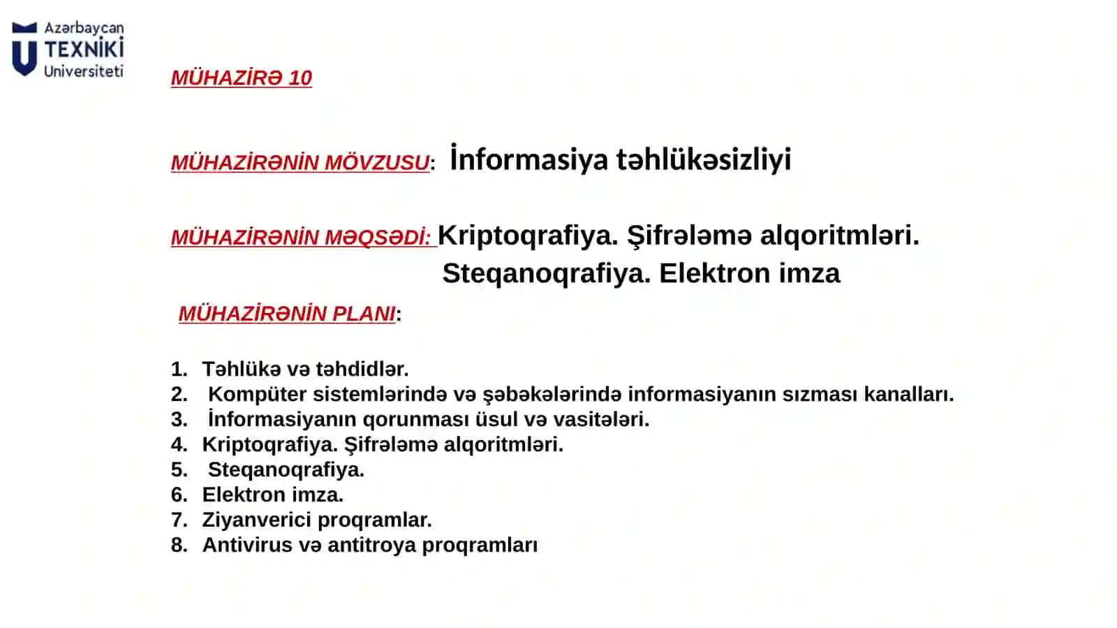 Kompüter mühəndisliyinin əsasları 3