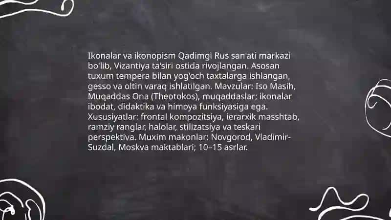 Ikonalar va ikonopism (Qadimgi Rus sanati) 3