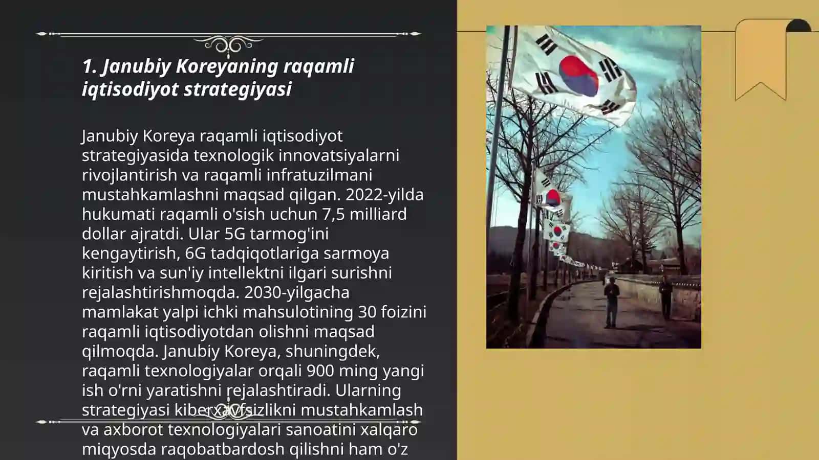 Janubiy Koreyaning raqamli iqtisodiyot strategiyasi 3