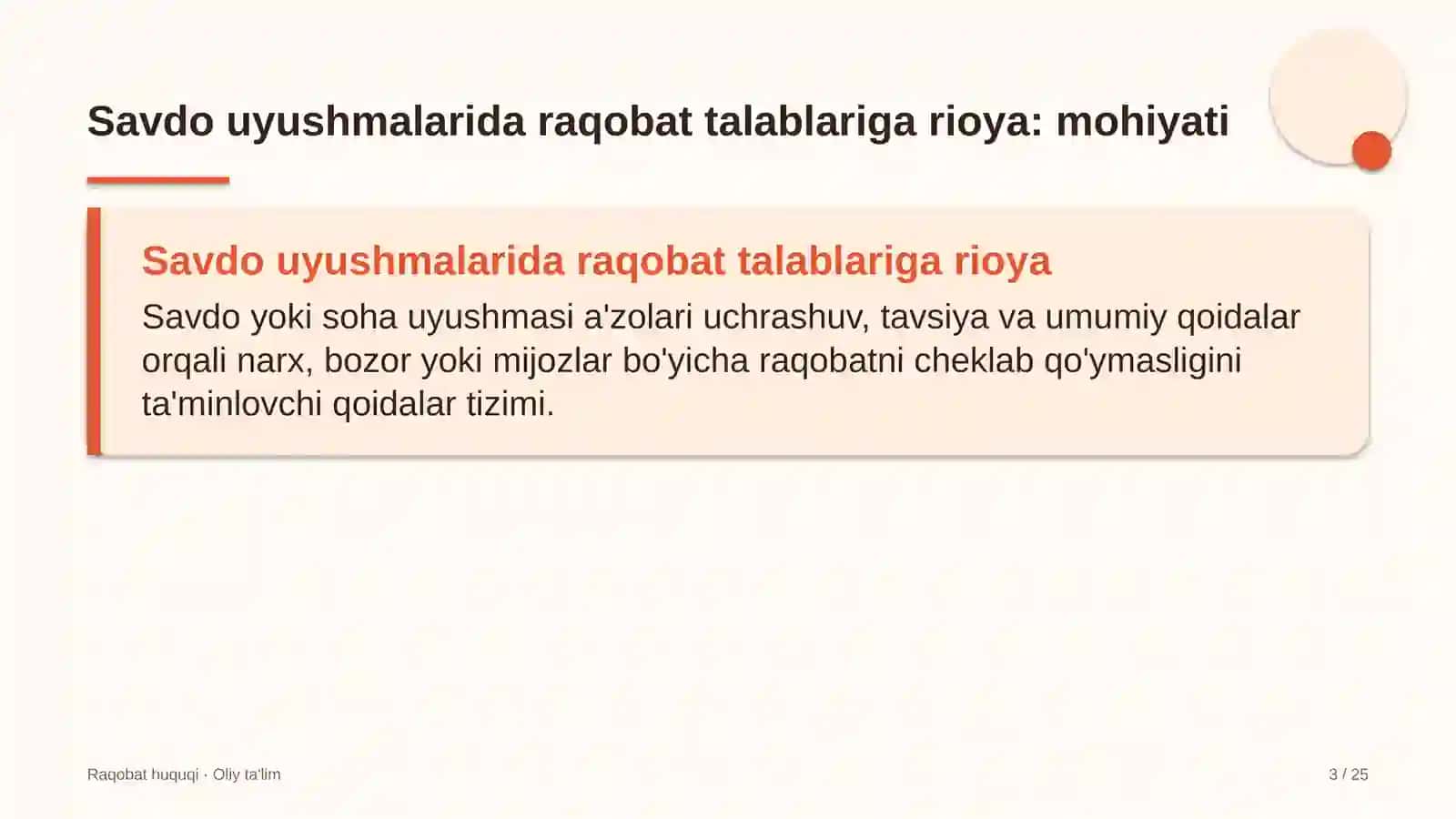 paxta to'qimachilik klasterlarida savdo uyushmalari faoliyatida raqobat talablariga rioya qilish 5704 3