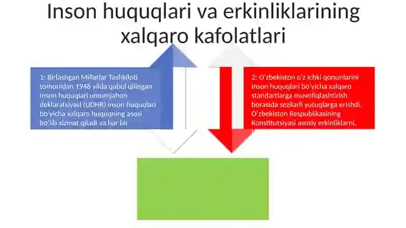 O'Zbekistonning Inson Huquqlari Va Erkinliklari Kafolatlarining Yaratilishi 3