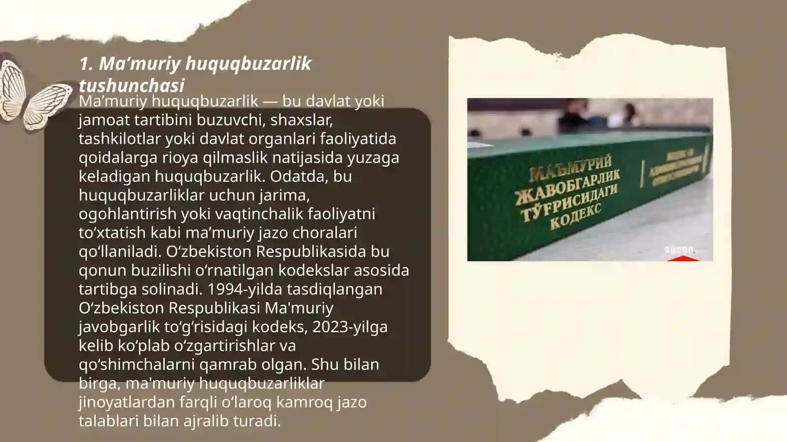 Ma'muriy huquqbuzarlik 3