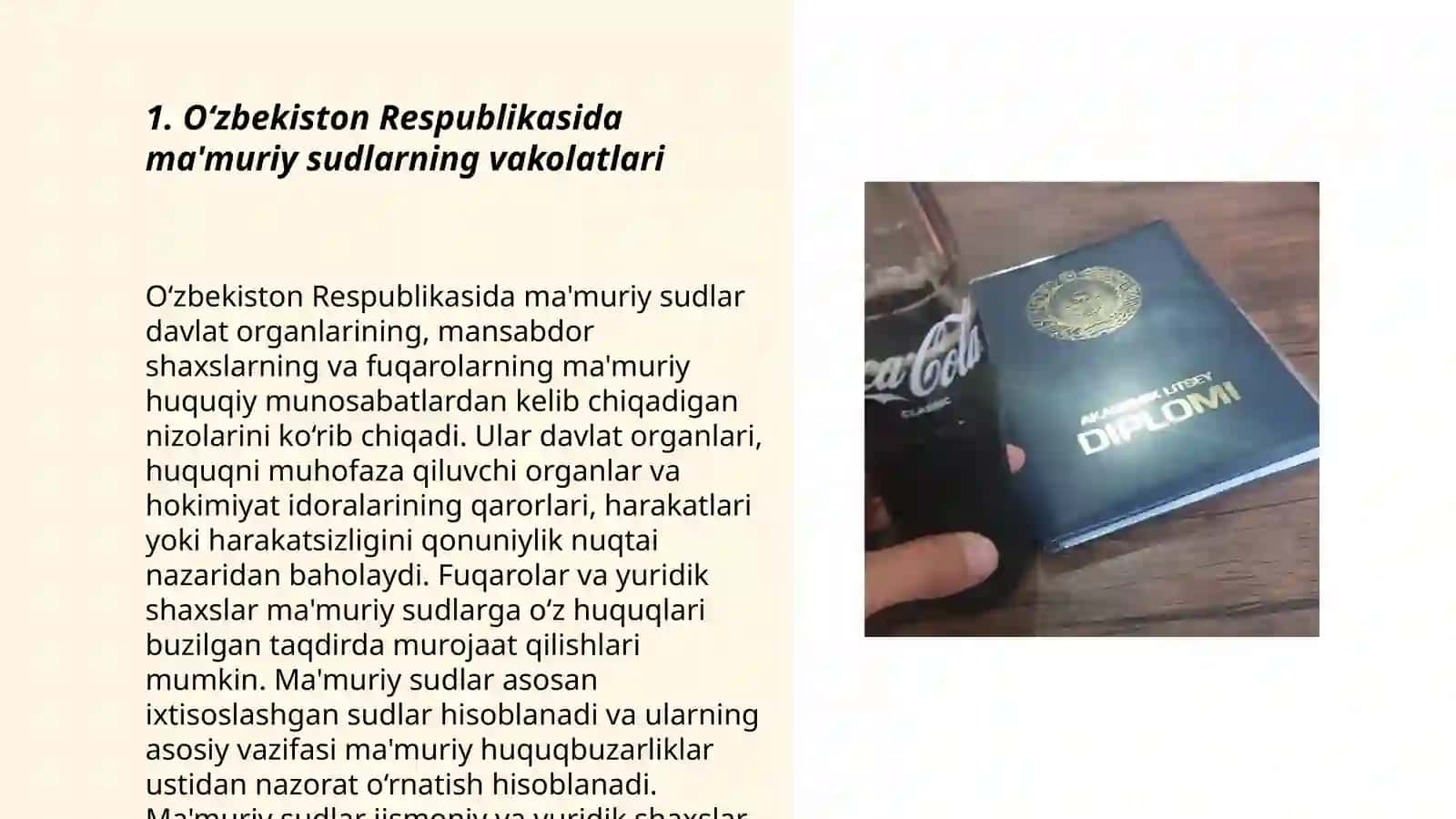 O‘zbekiston Respublikasida Ma‘muriy Sudlar 3