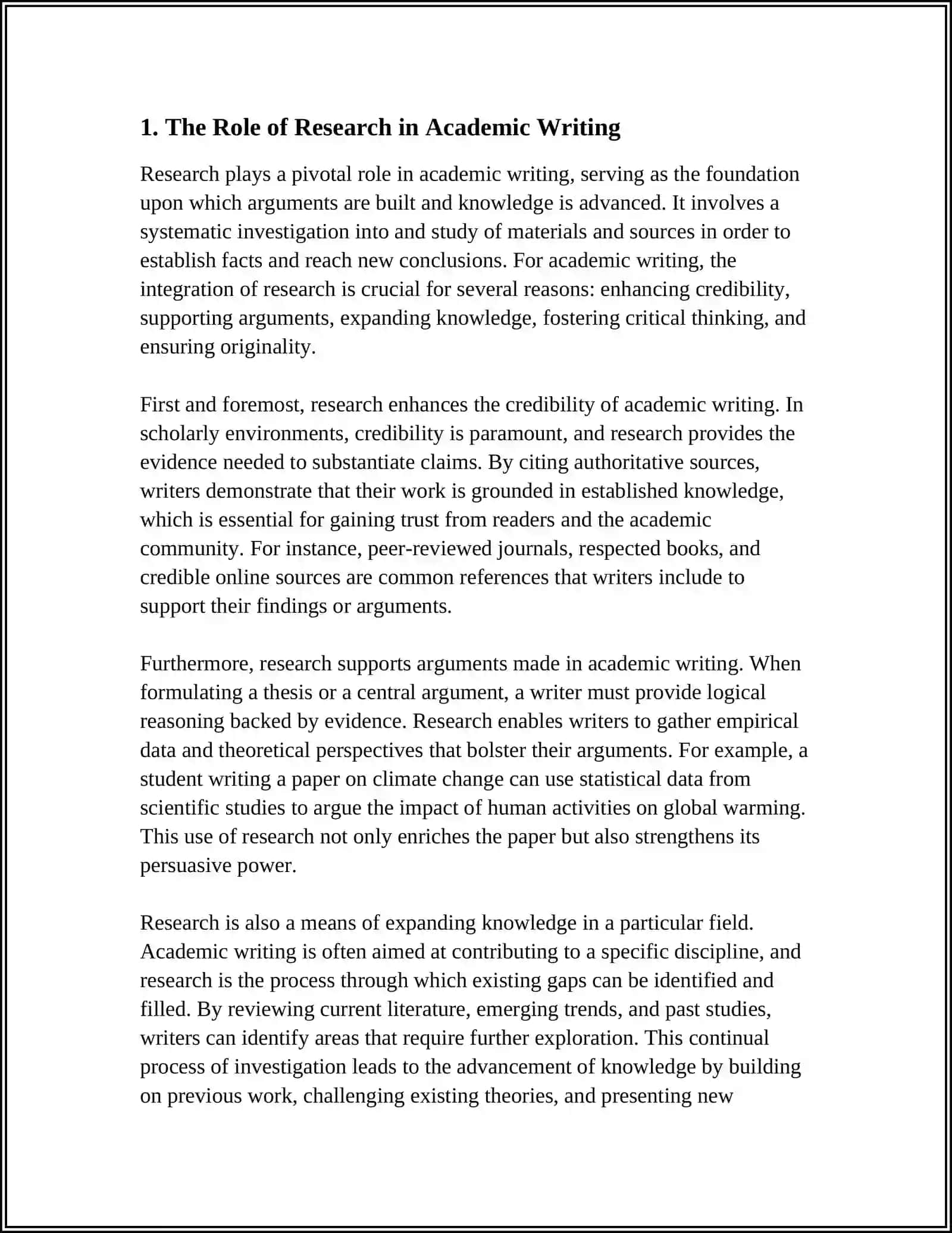 ACADEMIC WRITING AS RESEARCH PRACTICE 3