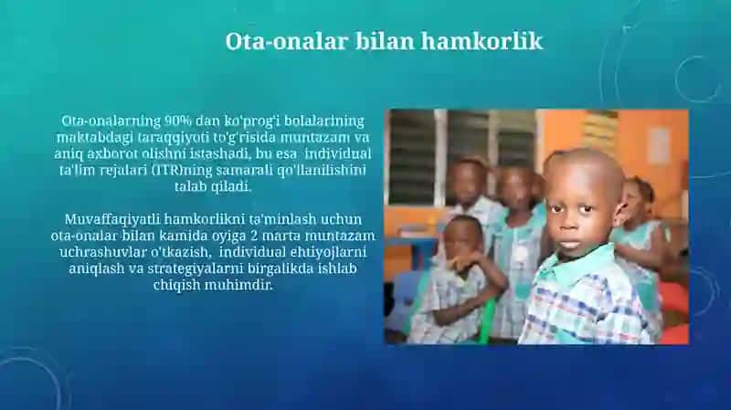 Inklyuziv Ta'limni Joriy etishning Bosqichlari 3