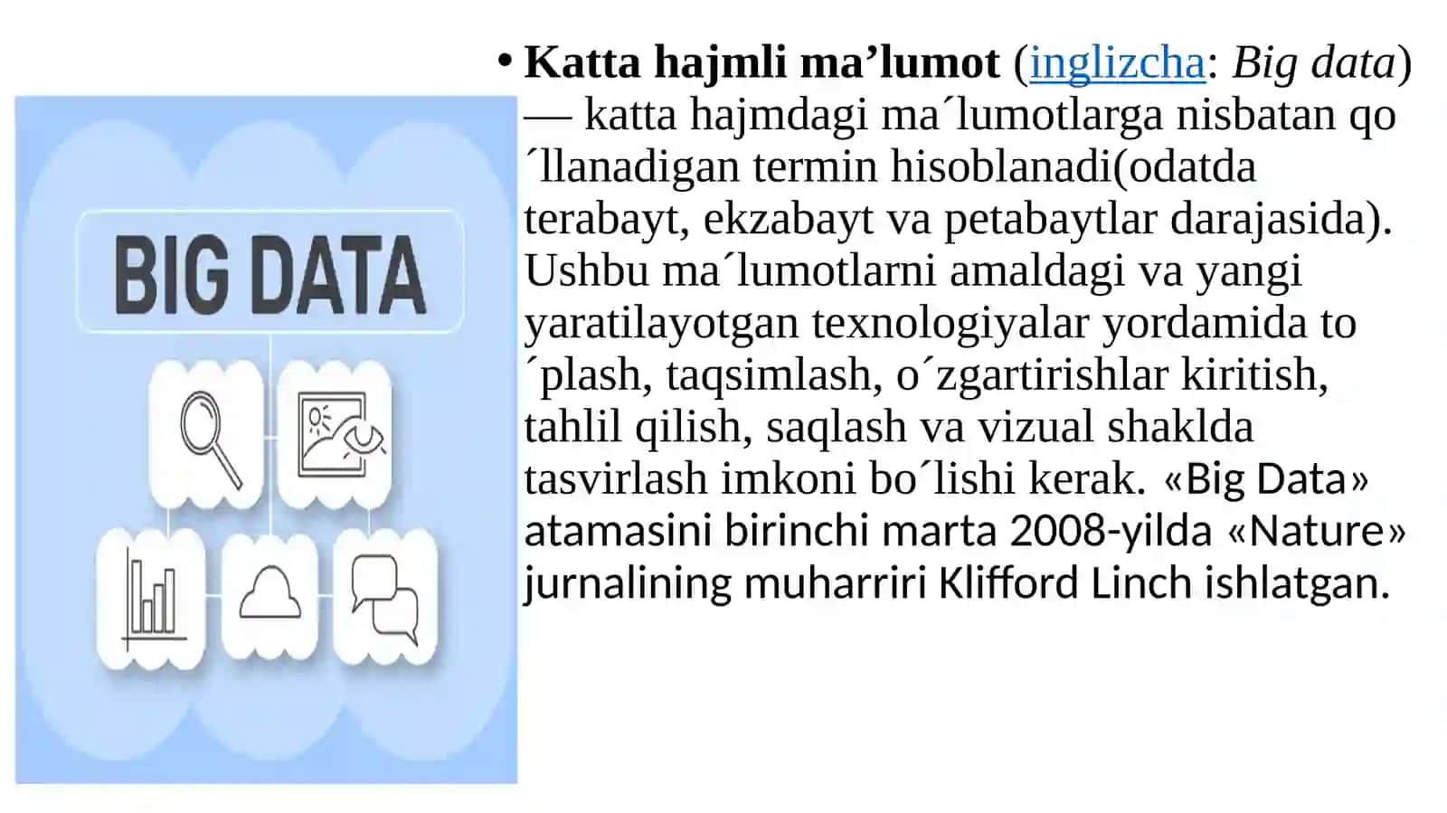 Big Data tushunchasi 3