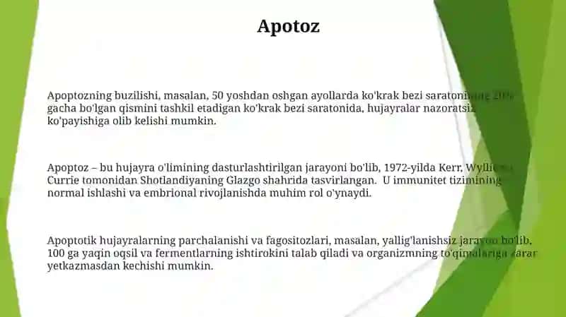 To'qimalardagi Patologik O'zgarishlar Belgilari 3